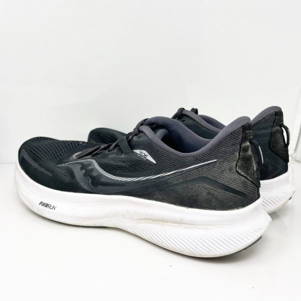 Saucony Mens Ride 15 S20729-05 Black Running Shoes Sneakers Size 11.5 Discount