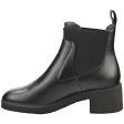 Wonder Smooth Leather Women s Block Heeled Ankle Boots Online