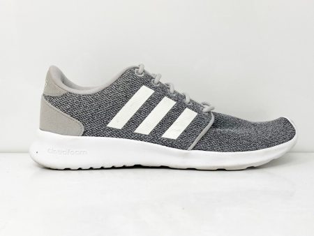 Adidas Womens Cloudfoam QT Racer AW4313 Gray Running Shoes Sneakers Size 7 Supply