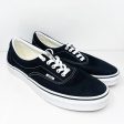 Vans Mens Era 721356 Black Casual Shoes Sneakers Size 11.5 Hot on Sale