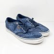 Vans Mens Atwood Deluxe 721356 Blue Casual Shoes Sneakers Size 8.5 For Discount