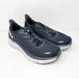 Hoka One One Mens Clifton 8 1121374 BWHT Black Running Shoes Sneakers Sz 10.5 2E Supply