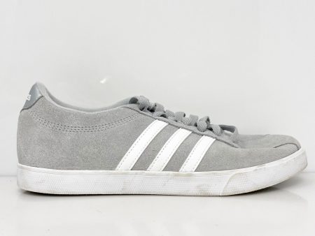 Adidas Womens Courtset AW4209 Gray Casual Shoes Sneakers Size 7 Hot on Sale