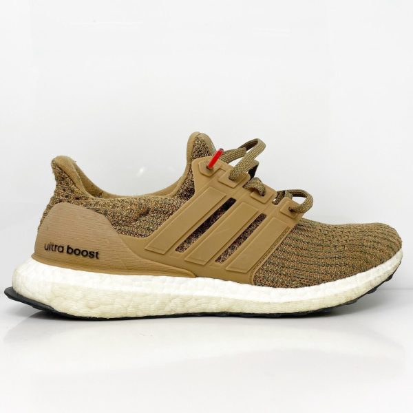 Adidas Mens Ultra Boost 4.0 CM8118 Brown Running Shoes Sneakers Size 8.5 Cheap