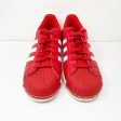 Adidas Mens Superstar GY5794 Red Casual Shoes Sneakers Size 10.5 Online now