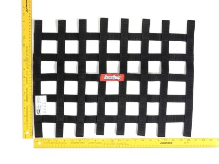 RaceQuip Black 15 X 21 SFI Ribbon Net For Discount